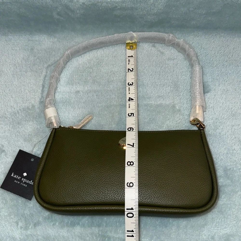 kate spade Pebbled Leather-Kayla Convertible Wristlet - Picture 4 of 13